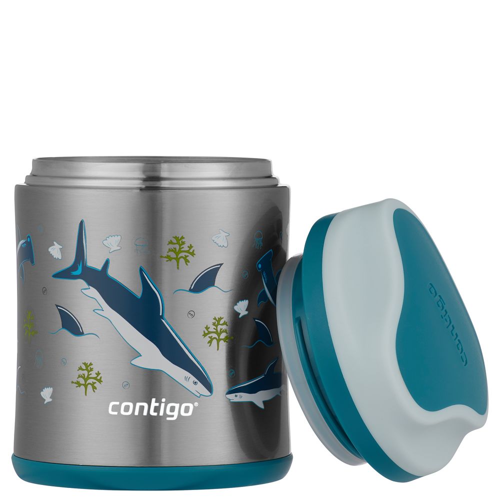 Термос для еды детский Food Jar Sharks / Миниатюра WWW (1000)