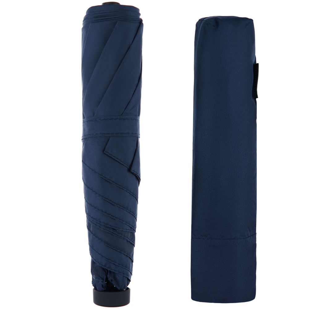 Зонт складной Zero Large, темно-синий / Миниатюра WWW (1000)