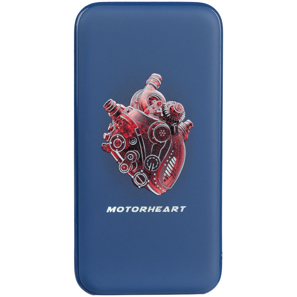 Аккумулятор с подсветкой markBright City, 10000 мАч, синий / Миниатюра WWW (1000)