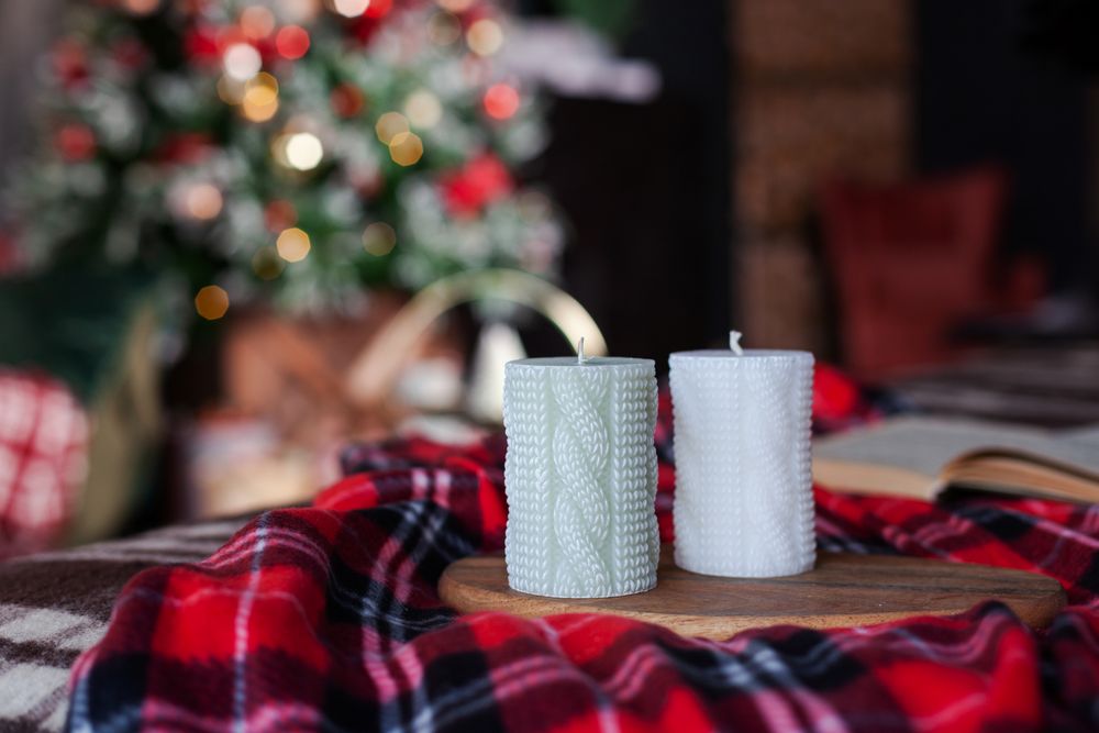 Свеча Homemate Cylinder, белая / Миниатюра WWW (1000)