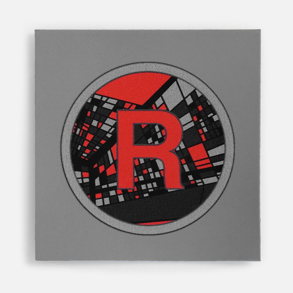 Лейбл Eta SoftTouch, L, серый / Миниатюра нанесения (1000)