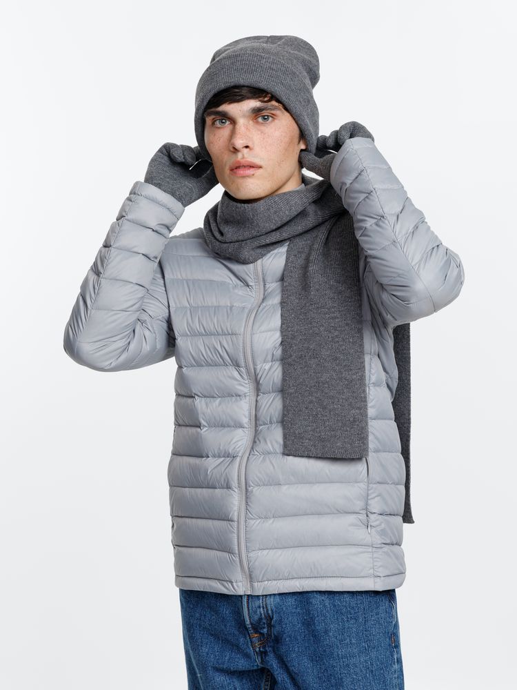 Шарф Urban Flow, темно-серый меланж / Миниатюра WWW (1000)