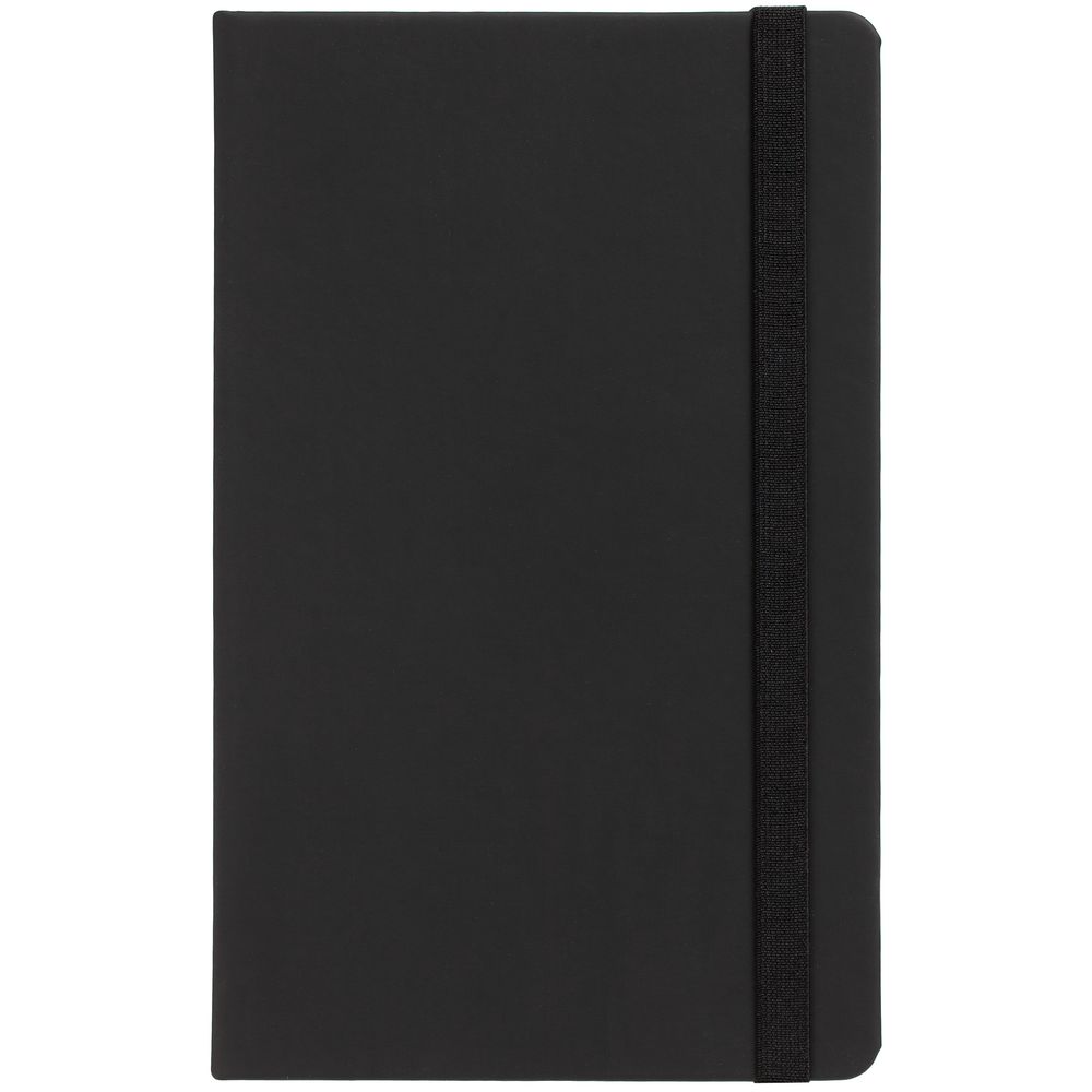 Блокнот Shall, черный, с тонированной бумагой / Миниатюра WWW (1000)