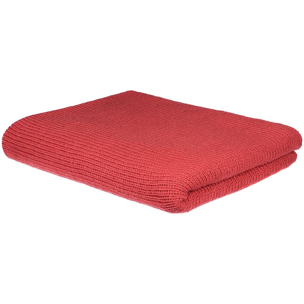 Плед Knitly, красный (коралл) / Миниатюра WWW (1000)