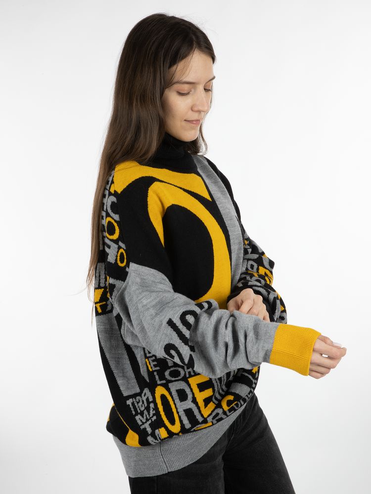 Свитер оверсайз на заказ Tricksy Net, полушерсть / Миниатюра WWW (1000)