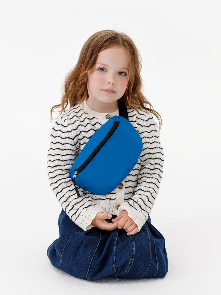 Детская поясная сумка Sonrisa, темно-синяя / Миниатюра WWW (1000)