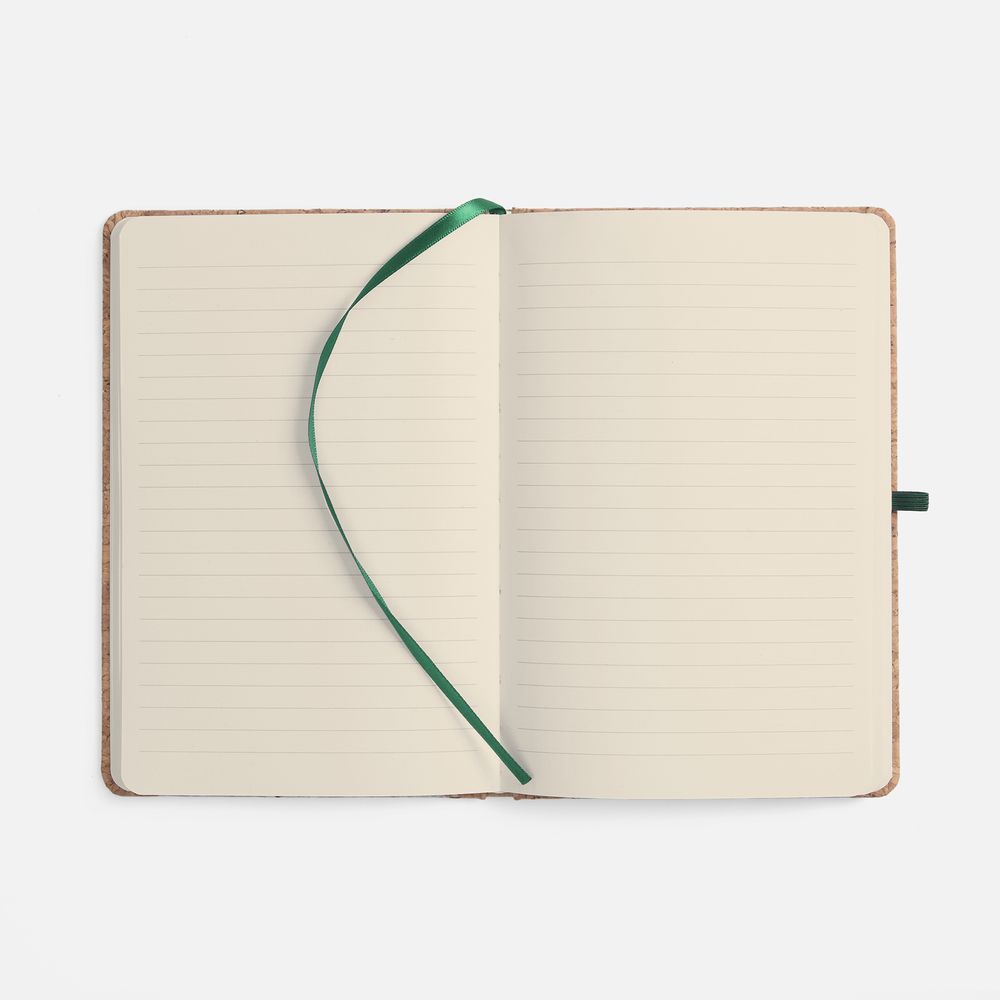 Блокнот Corkfolio, зеленый / Миниатюра WWW (1000)