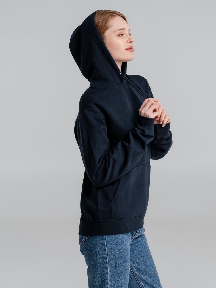 Толстовка с капюшоном Slam 320, темно-синяя / Миниатюра WWW (1000)