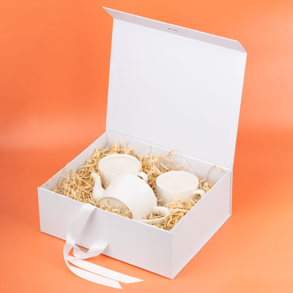 Коробка Rusetti, L, белая / Миниатюра WWW (1000)