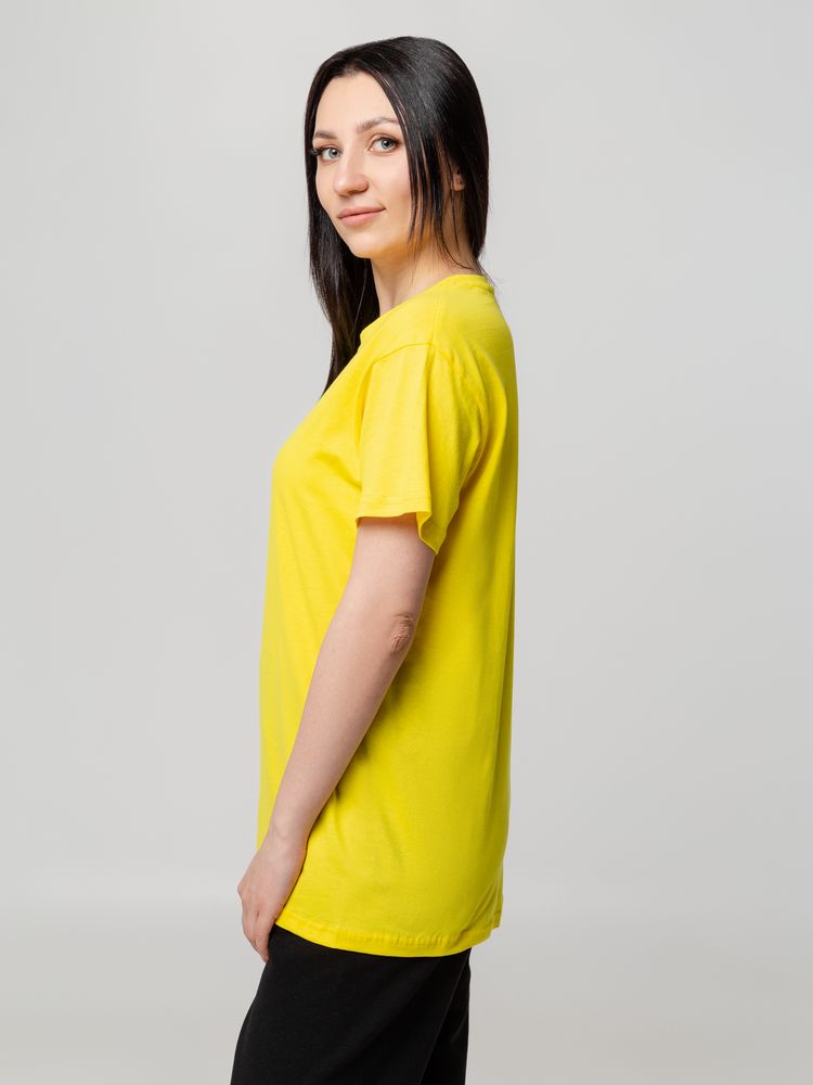 Футболка унисекс T-bolka 140, желтая / Миниатюра WWW (1000)