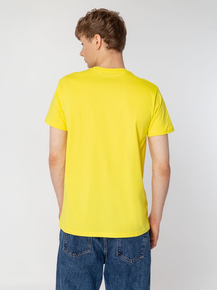 Футболка унисекс T-Bolka 160, желтая / Миниатюра WWW (1000)