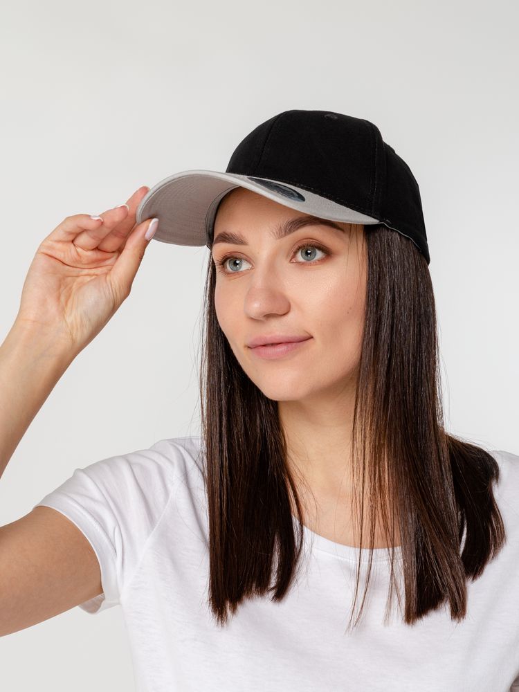 Бейсболка Ben Loyal, черная с серым / Миниатюра WWW (1000)