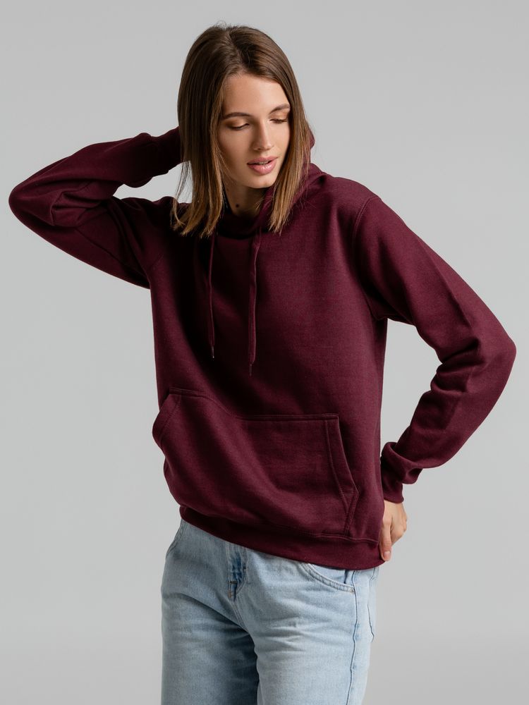 Толстовка с капюшоном Snake II бордовая / Миниатюра WWW (1000)