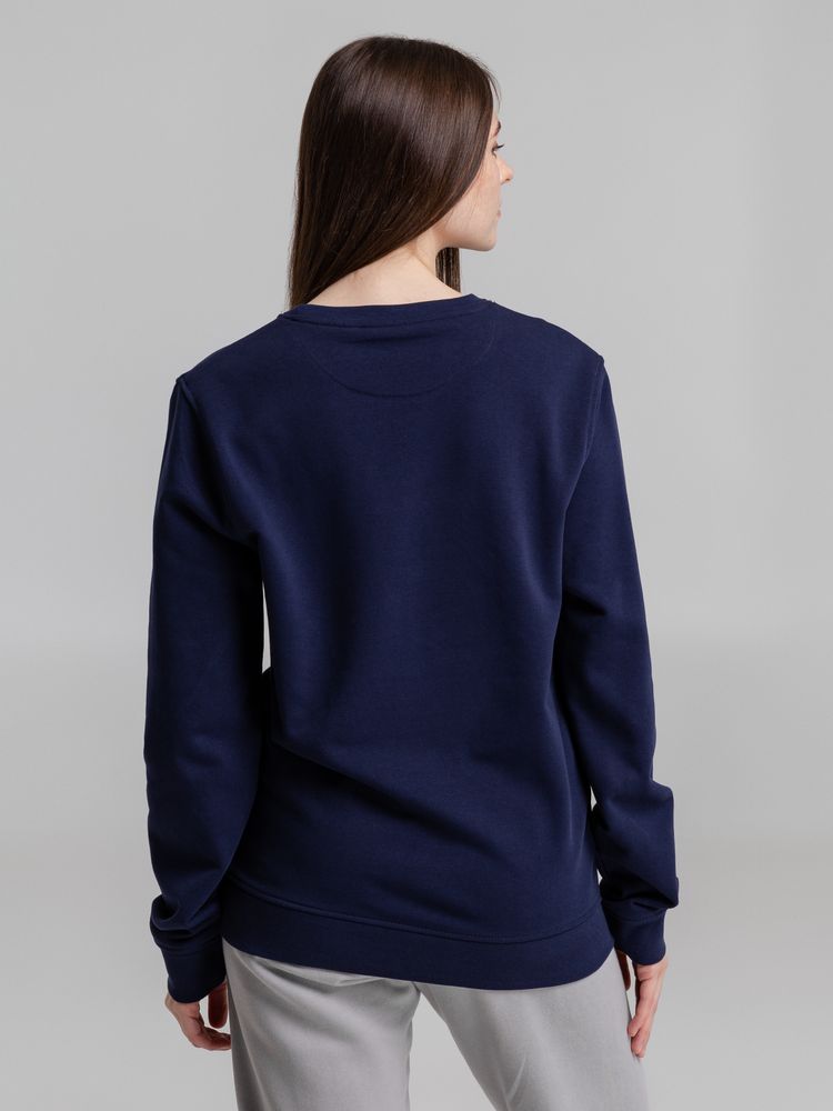 Свитшот унисекс BNC Organic, темно-синий / Миниатюра WWW (1000)