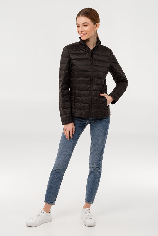 Куртка женская Wilson Women, черная / Миниатюра WWW (1000)