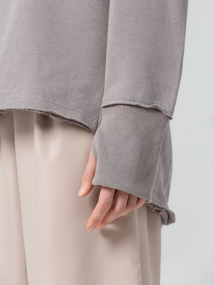 Худи унисекс Vozduh 1.0, серое / Миниатюра WWW (1000)