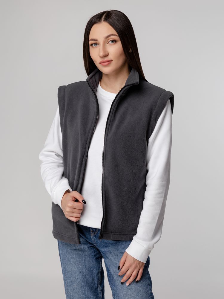 Жилет флисовый Manakin, темно-серый / Миниатюра WWW (1000)