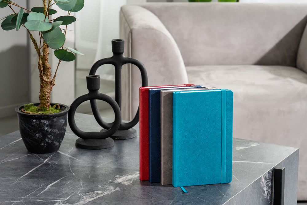 Ежедневник Nova, недатированный, бирюзовый / Миниатюра WWW (1000)