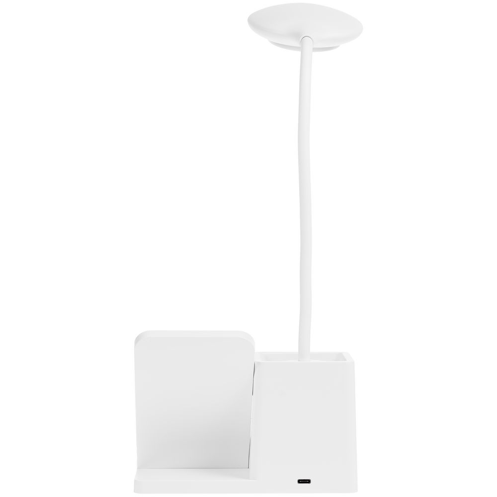 Лампа с органайзером и беспроводной зарядкой writeLight, ver. 2, белая / Миниатюра WWW (1000)