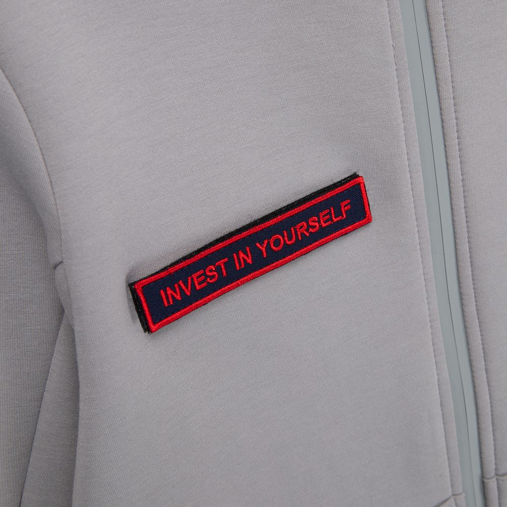 Куртка женская Lovi, серая / Миниатюра нанесения (1000)