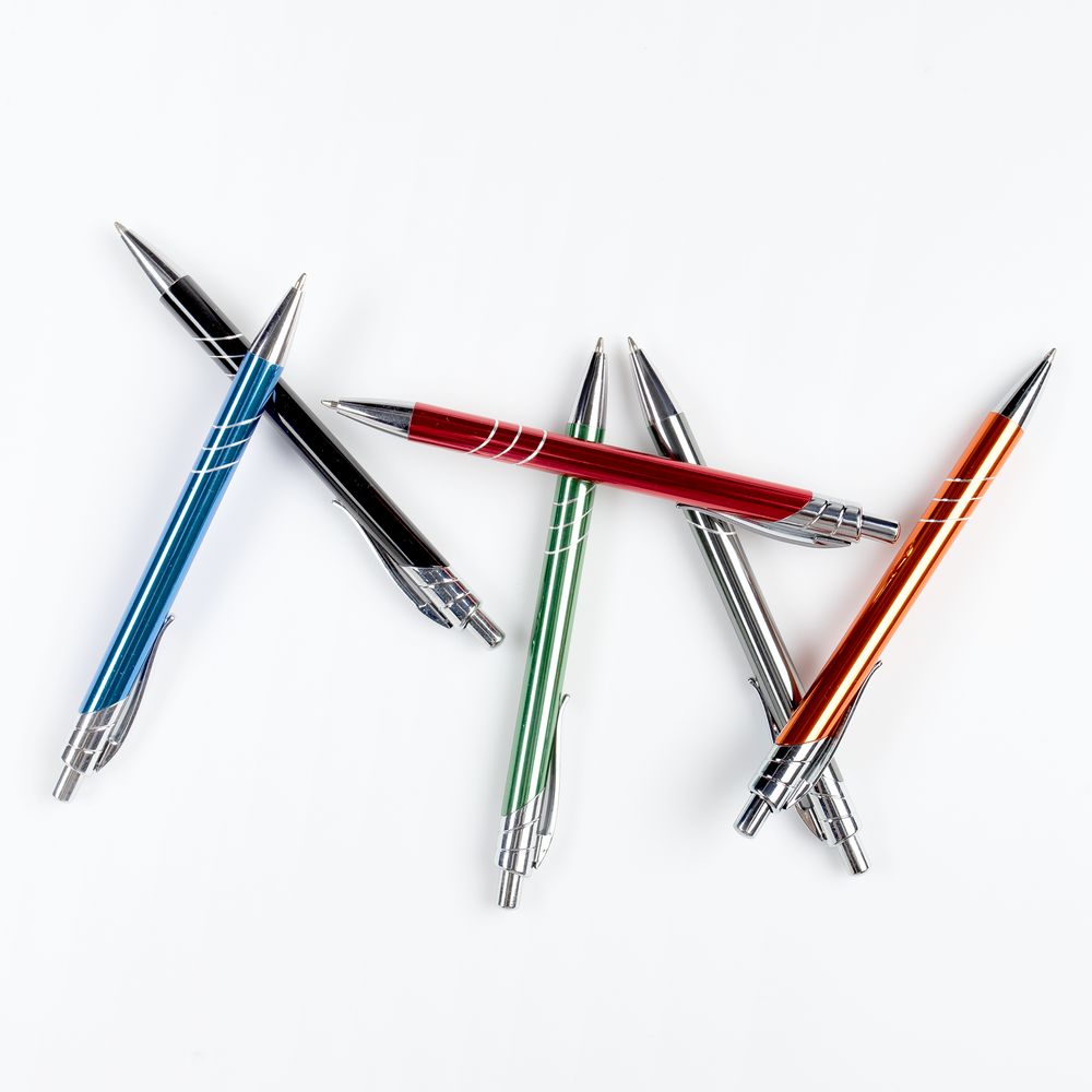 Ручка шариковая Underton Metallic, красная / Миниатюра WWW (1000)