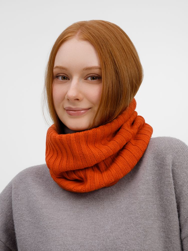 Снуд ComFleece, темно-оранжевый (кирпичный) / Миниатюра модельного (1000)