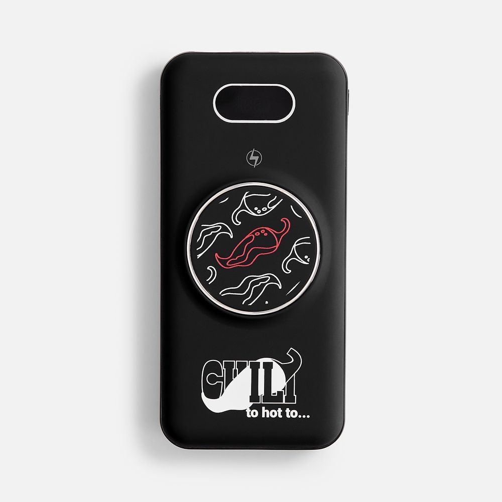 Аккумулятор Omni Qi 10000 мАч, ver.2, черный / Миниатюра нанесения (1000)