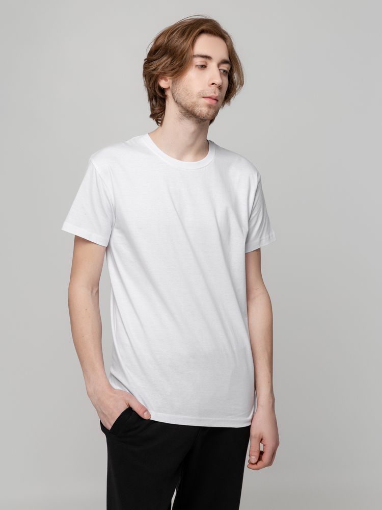 Футболка унисекс T-bolka 140, белая / Миниатюра WWW (1000)