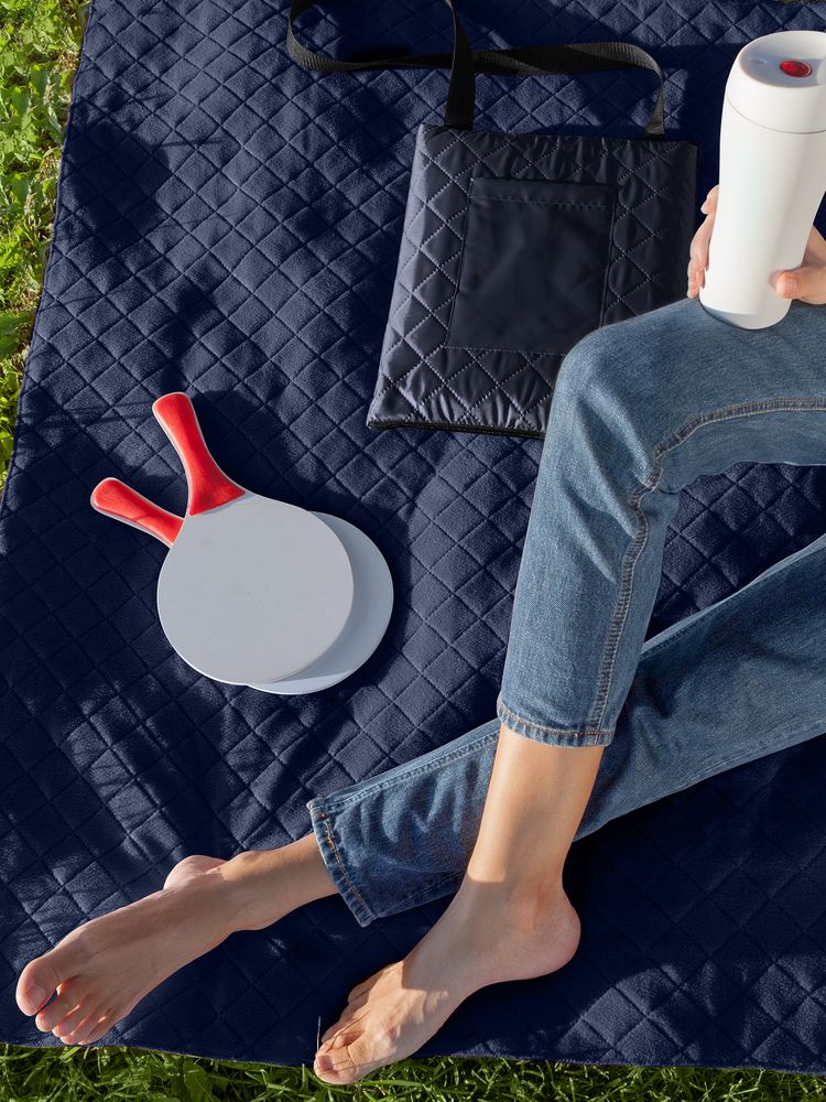 Плед для пикника Soft & Dry, синий / Миниатюра WWW (1000)