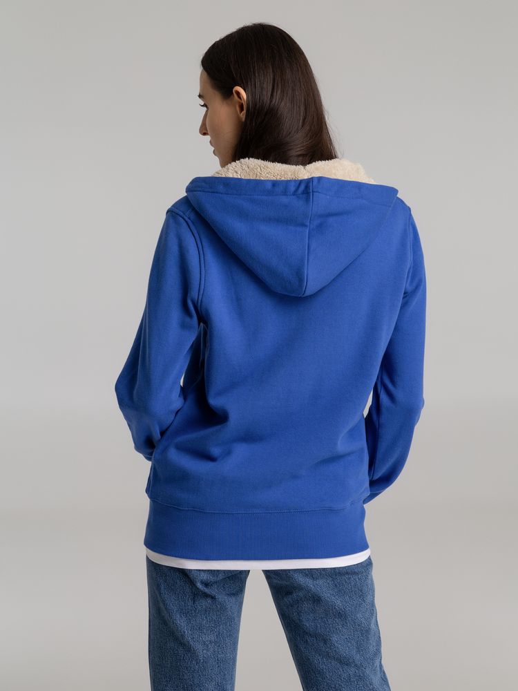 Толстовка унисекс на молнии Sherpa 280, ярко-синяя / Миниатюра WWW (1000)