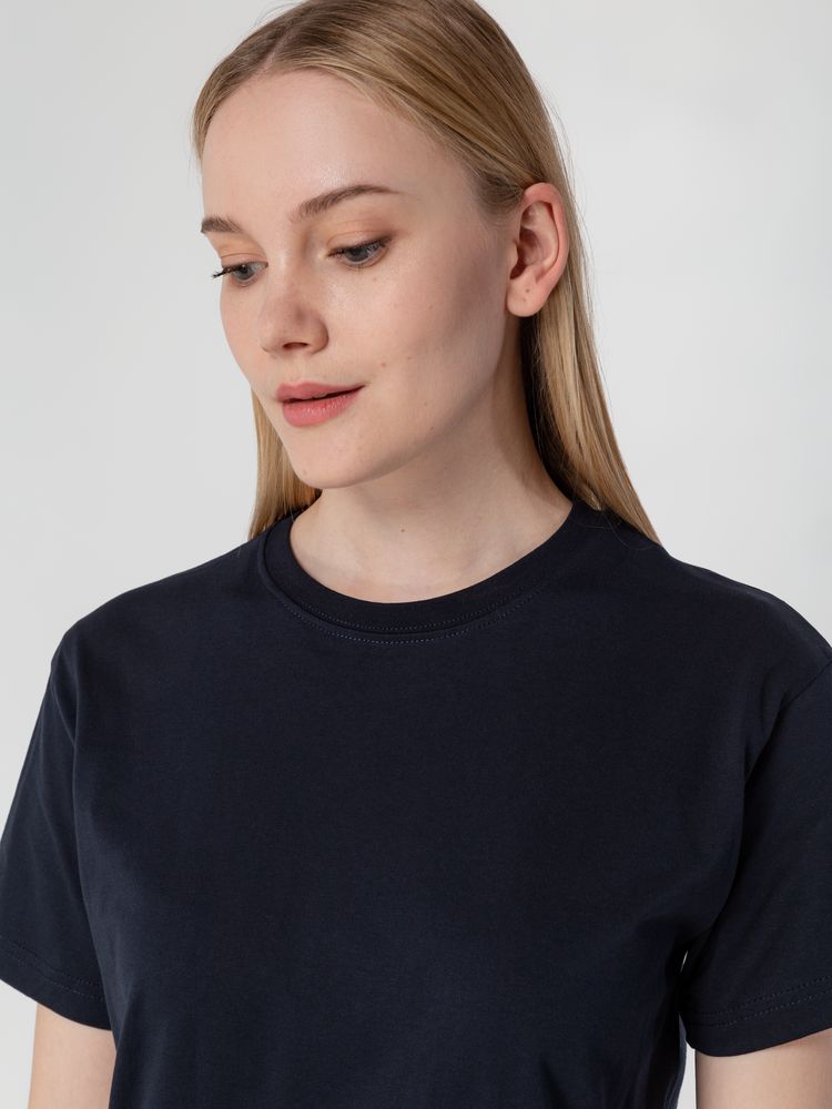 Футболка унисекс T-Bolka 160, темно-синяя / Миниатюра WWW (1000)