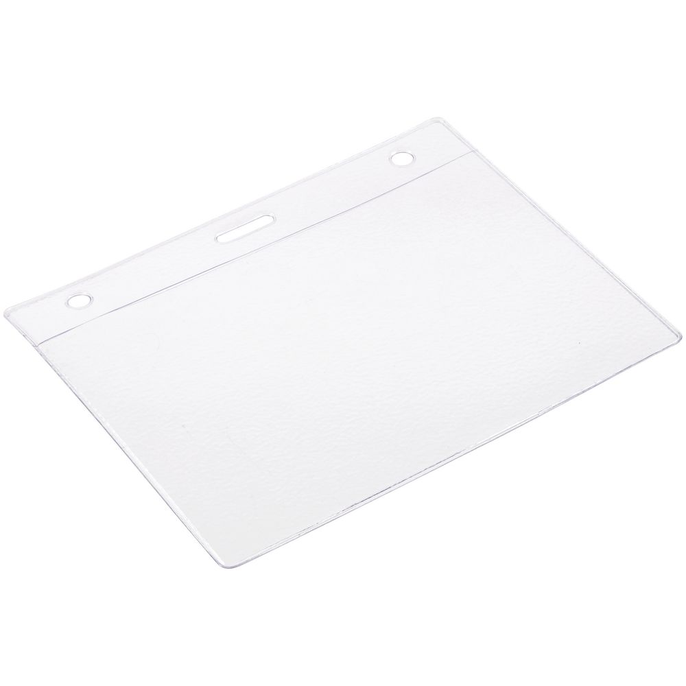 Карман для бейджа Lucid, горизонтальный, из фактурного ПВХ / Миниатюра WWW (1000)