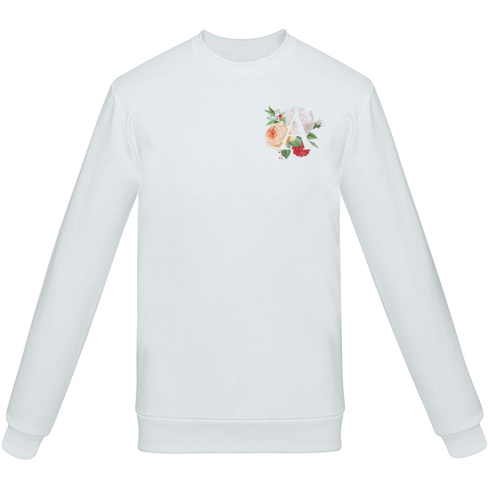 Толстовка «Цветочная азбука: А», белая / Миниатюра WWW (1000)