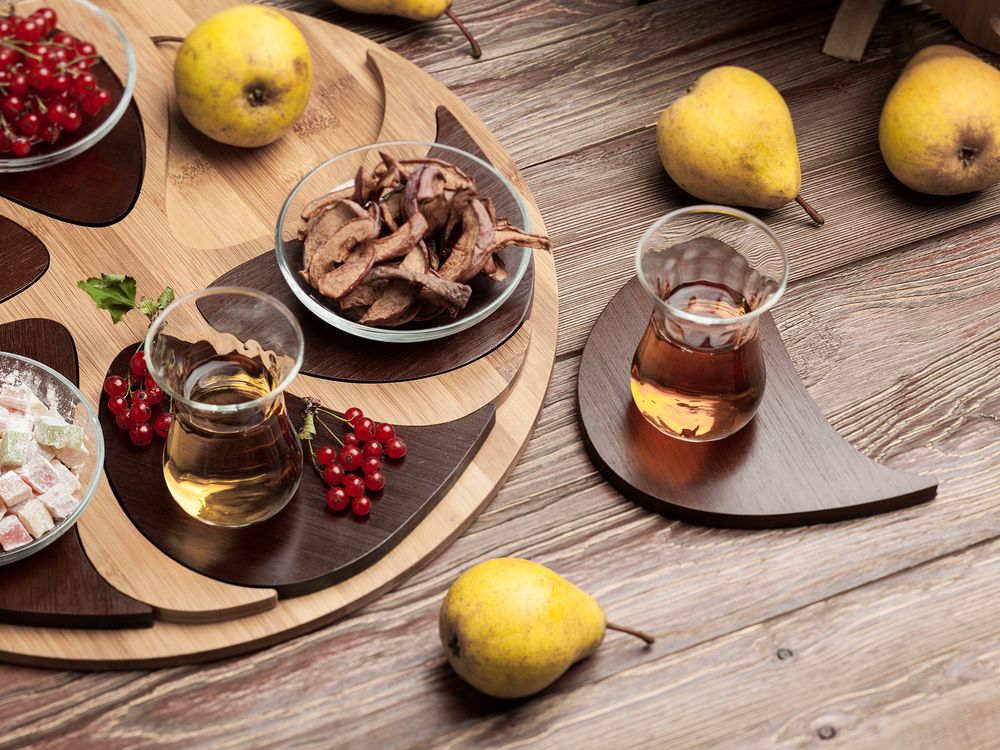 Поднос с костерами Shambala / Миниатюра WWW (1000)