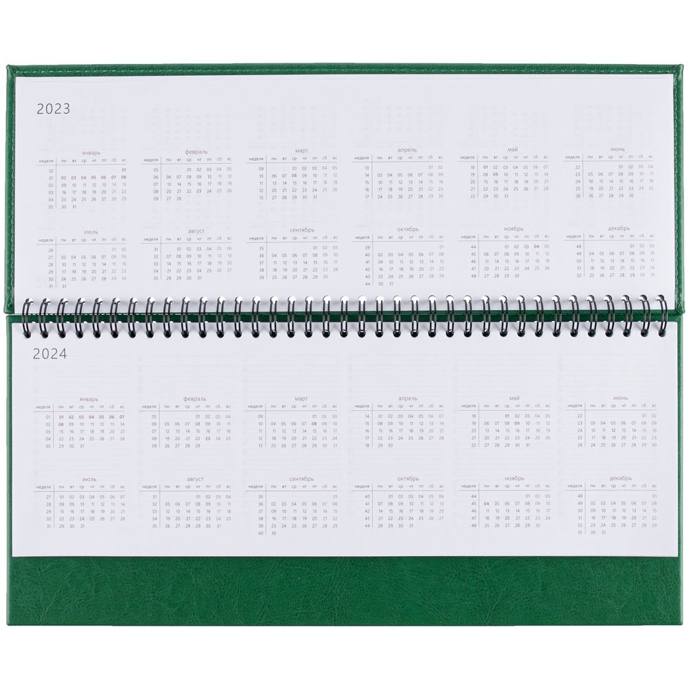 Планинг Nebraska, недатированный, зеленый / Миниатюра WWW (1000)