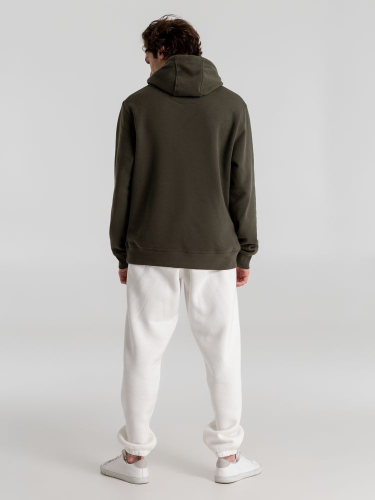 Толстовка с капюшоном унисекс King, хаки / Миниатюра WWW (1000)