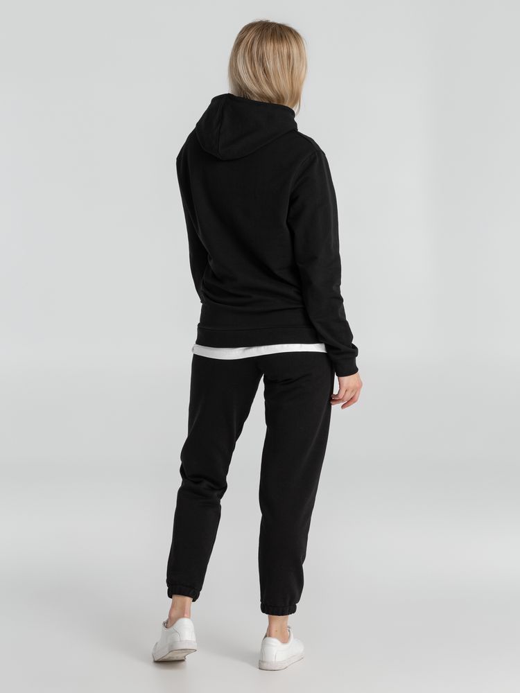 Толстовка с капюшоном унисекс Hoodie, черная / Миниатюра WWW (1000)