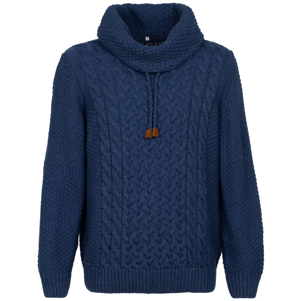 Свитер мужской Warmheart, синий меланж / Миниатюра WWW (1000)