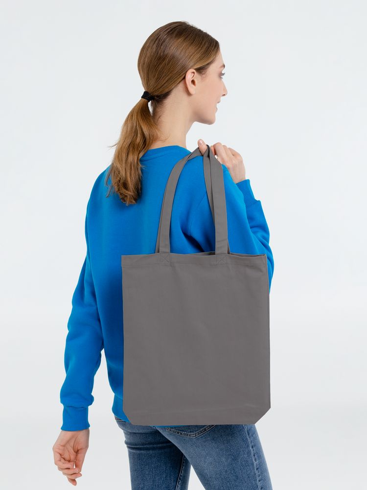 Холщовая сумка Avoska, темно-серая / Миниатюра WWW (1000)