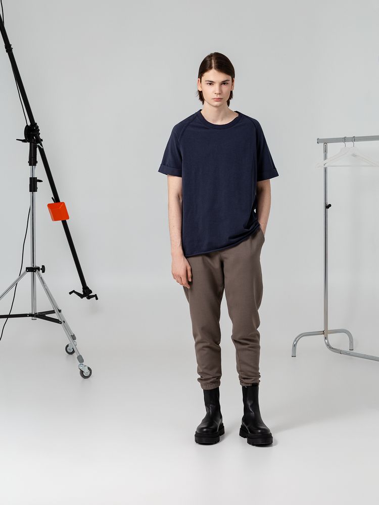 Футболка унисекс Vozduh 1.0, темно-синяя / Миниатюра WWW (1000)