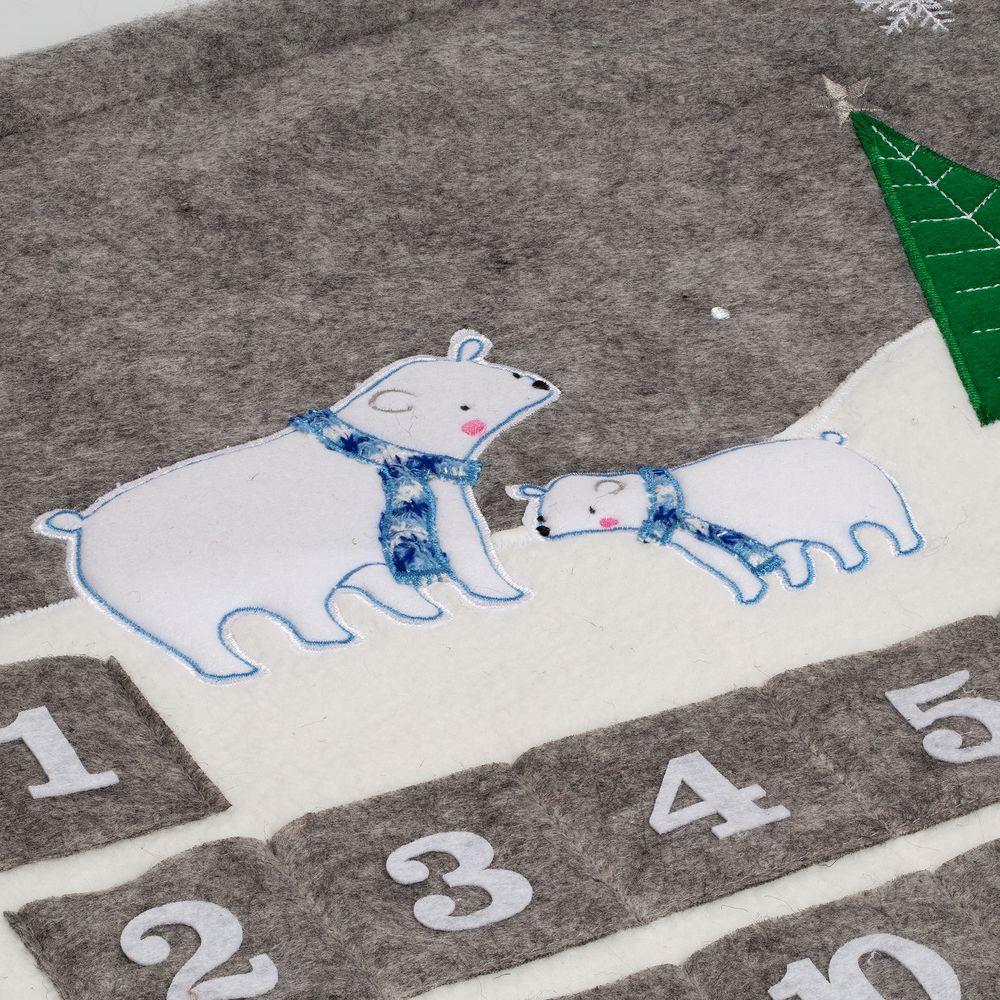 Адвент-календарь Noel, с медведями / Миниатюра WWW (1000)