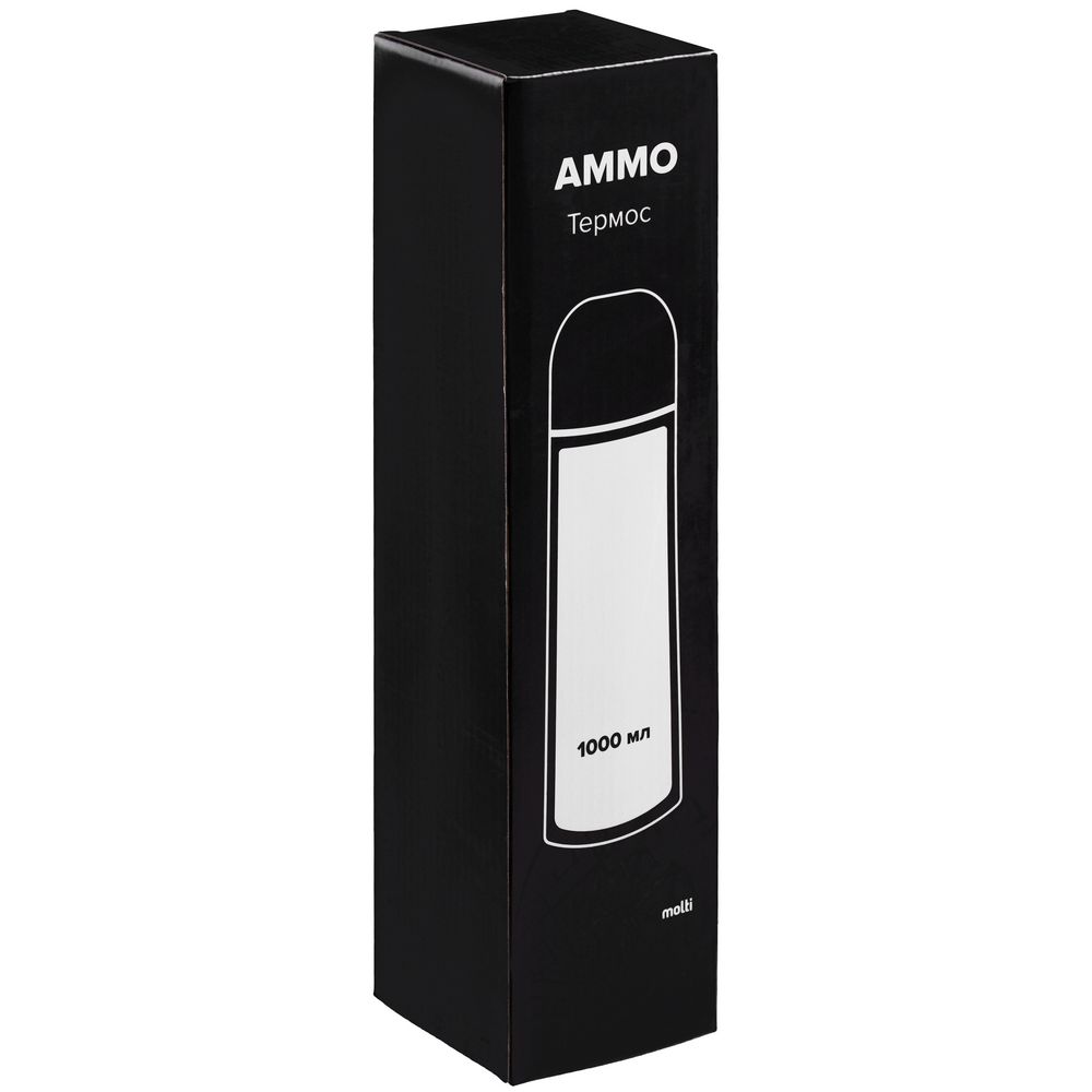 Термос Ammo 1000, черный / Миниатюра WWW (1000)