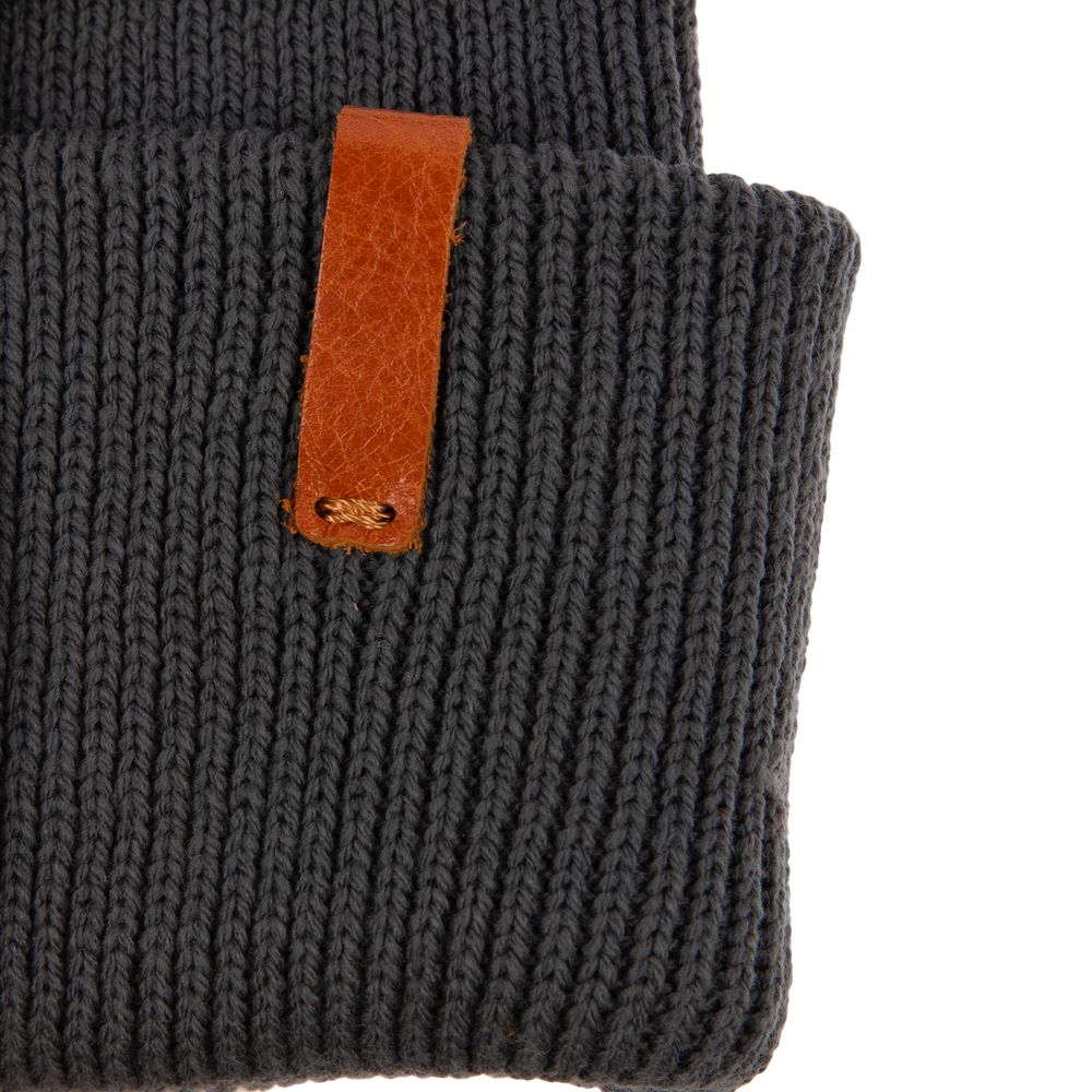 Лейбл кожаный Gimel, S, горчичный / Миниатюра WWW (1000)