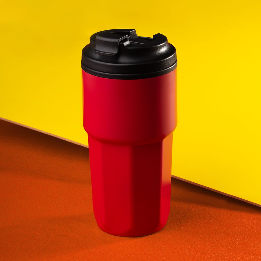 Термостакан Presa, красный / Миниатюра WWW (1000)