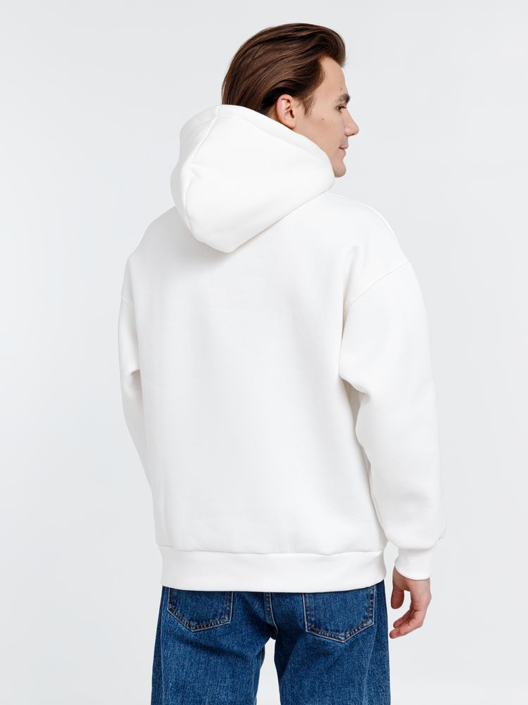 Худи оверсайз унисекс Go Easy, молочно-белое / Миниатюра WWW (1000)