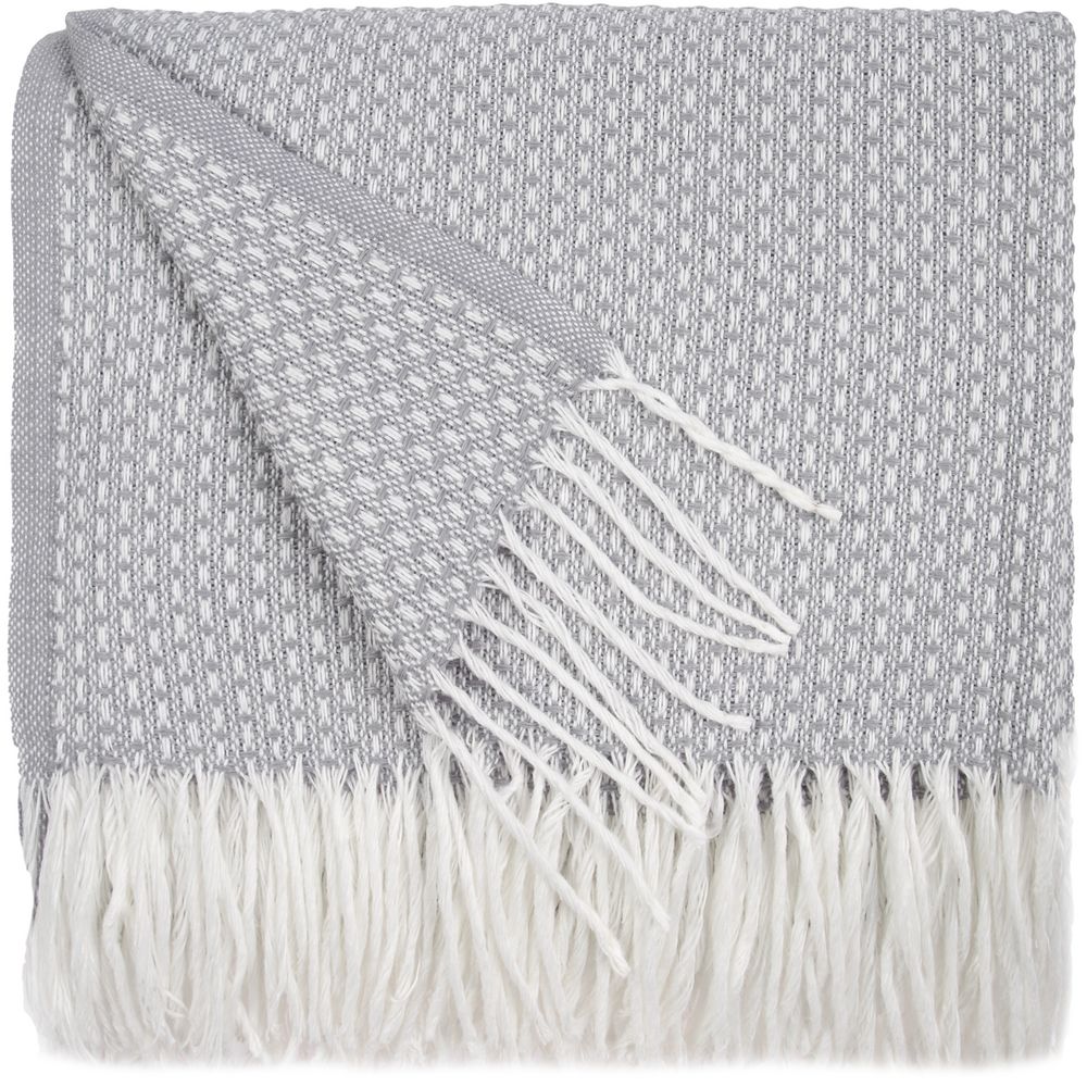 Плед «Отранто», серый / Миниатюра WWW (1000)