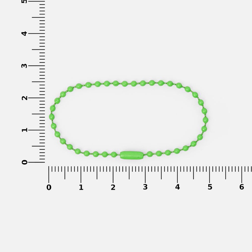 Цепочка для крепления Sharic, зеленый неон / Миниатюра WWW (1000)