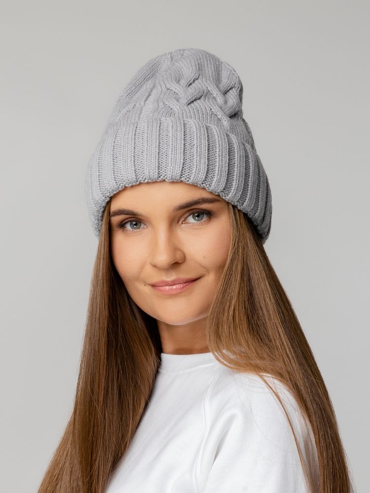 Шапка Loren, серая / Миниатюра WWW (1000)