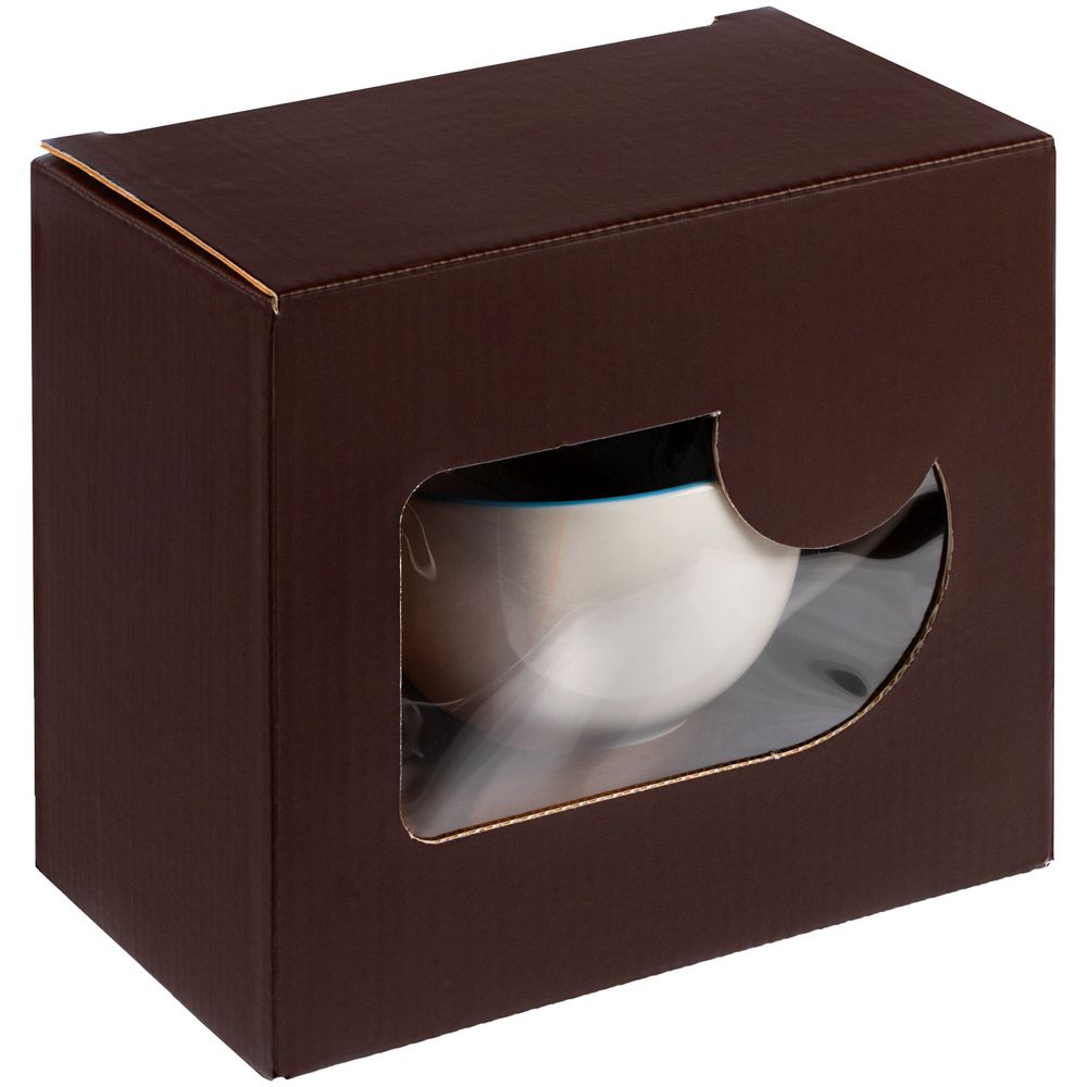 Чайная пара «С голубой каемочкой!» / Миниатюра WWW (1000)