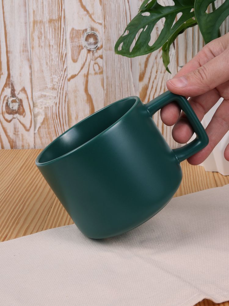 Чашка Jumbo, ver.2, матовая, зеленая / Миниатюра WWW (1000)